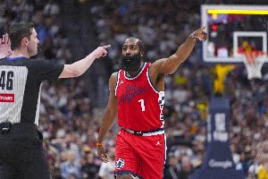 近10个月首次！哈登上一次单场1助攻 在2024年12月31日惨败马刺时