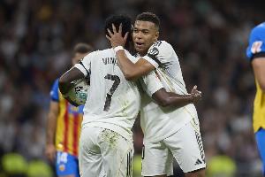 塞尔电台：预计姆巴佩和维尼修斯将首发出战利物浦