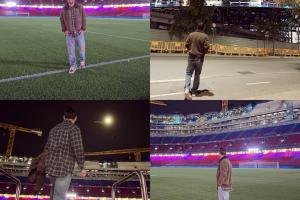 还真是记者：保安看到梅西惊讶不已，放他进去了 德保罗陪同