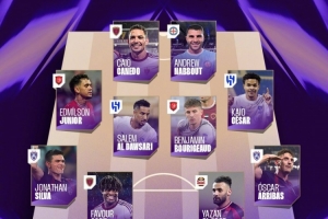 亚冠第四轮最佳阵容：S-多萨里、贝兰万德入选