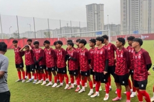 U16国足热身赛4-0战胜缅甸队，球队本月出战U17亚预赛